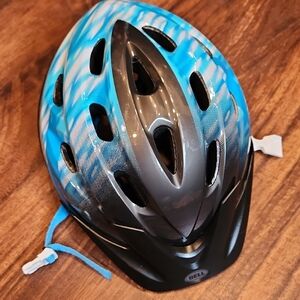 Bell,youth, Blue and Black Bike Helmet